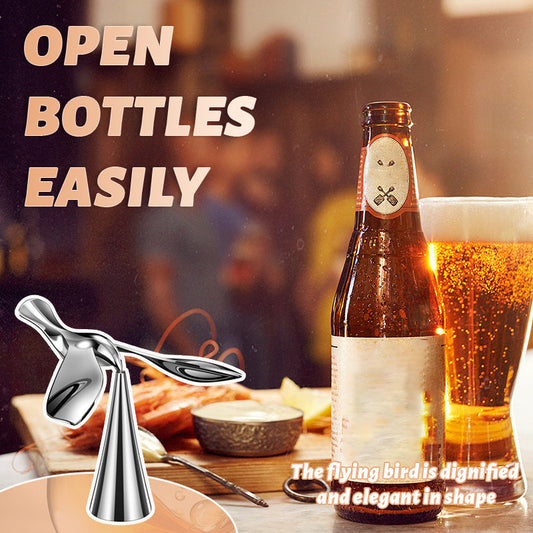 Fågel flasköppnare