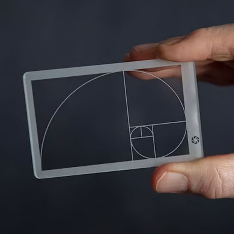 Golden Ratio/Fibonacci Composition View Finderđ·