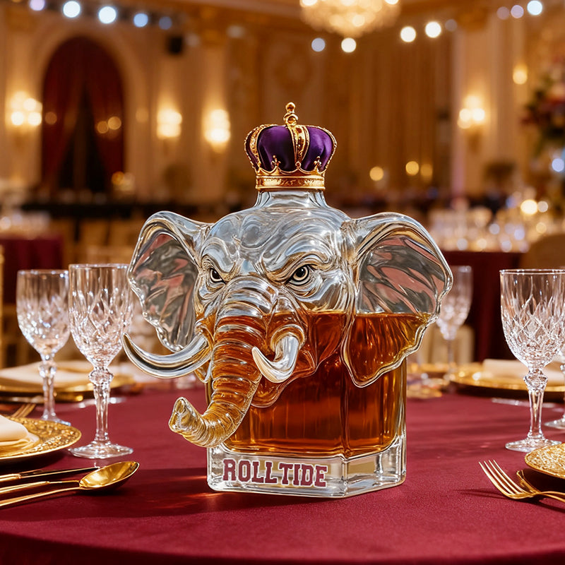 University of Alabama Crown Royal Whiskey-flaska
