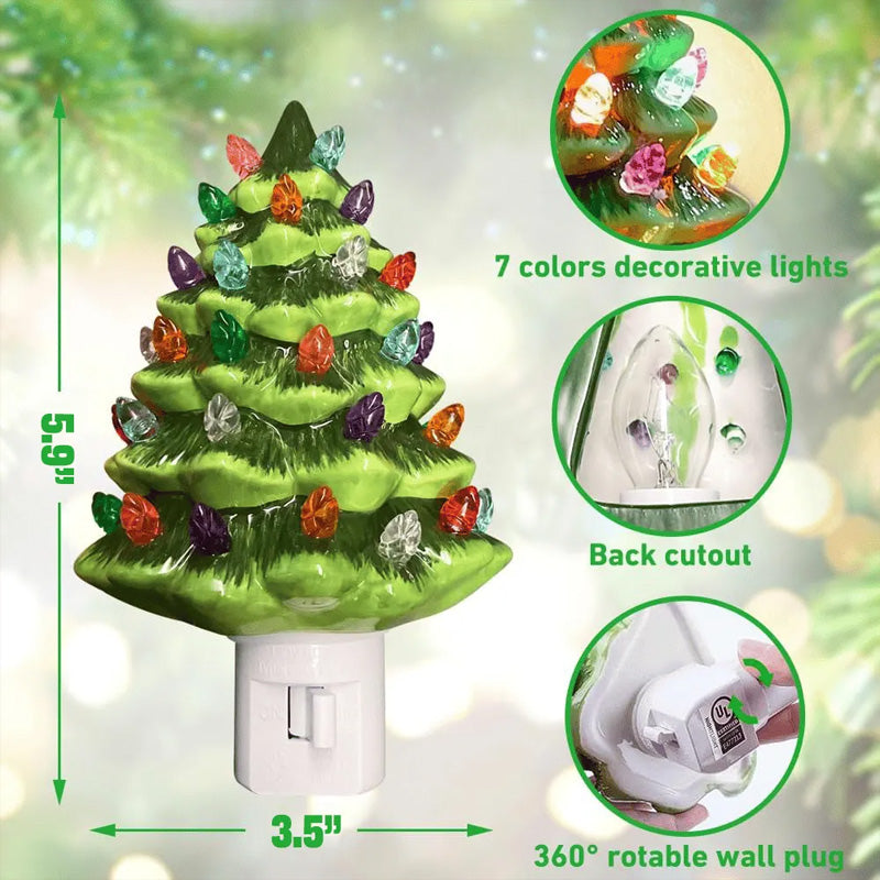 đ„ Christmas Pre-sale - 49% rabatt đChristmas Ceramic Tree Night Light