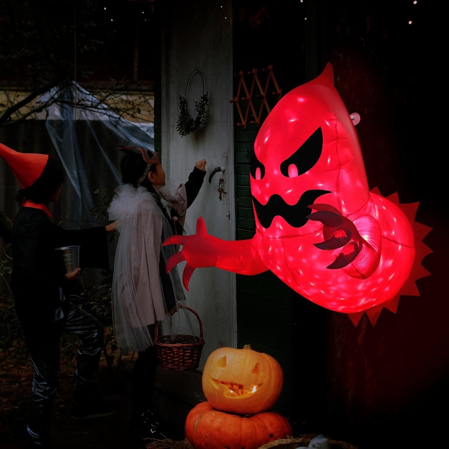 đ»LED Halloween UppblĂ„sbart Ghost
