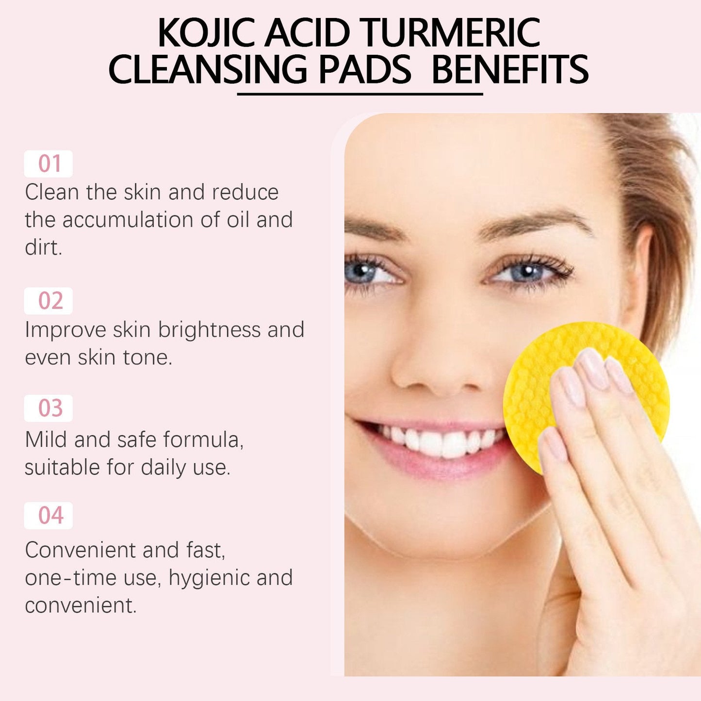 đ„ Gurkmeja Kojic Acid Cleansing Pads