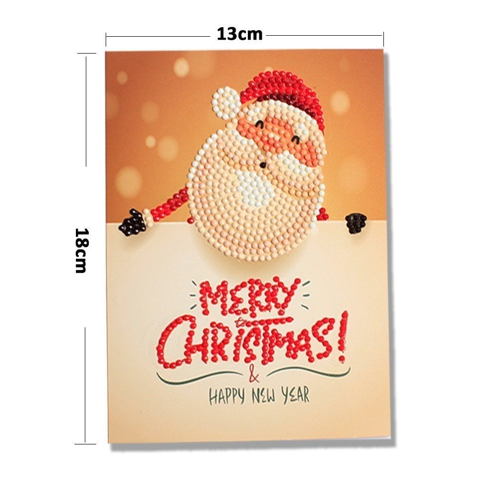 đ
5D diamantmÄlning julkort nya ankomst (8-pack)