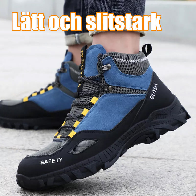 Bekväma Och Mjuka Skyddsarbetsskor Med Hög Topp