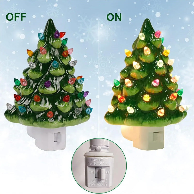 đ„ Christmas Pre-sale - 49% rabatt đChristmas Ceramic Tree Night Light