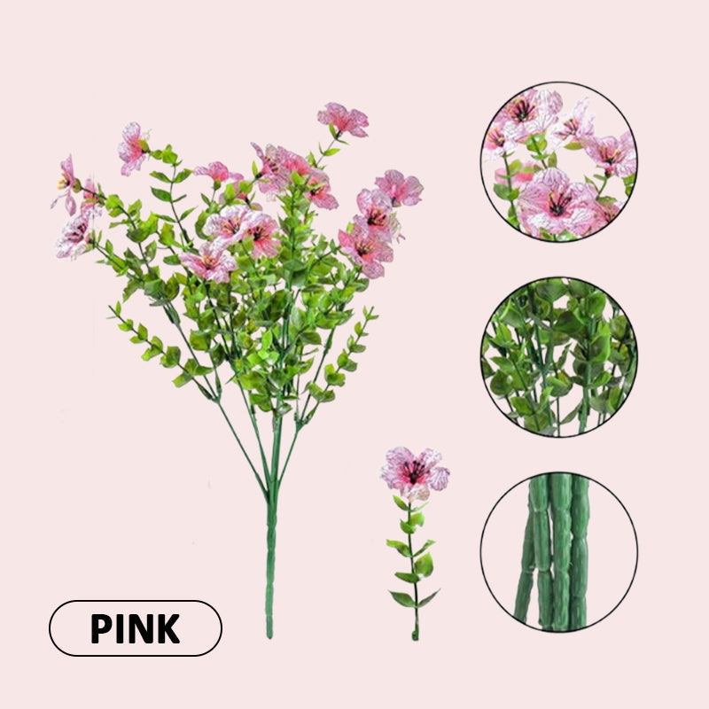 đșUV-resistent fĂ€rgglad konstgjord blommađ