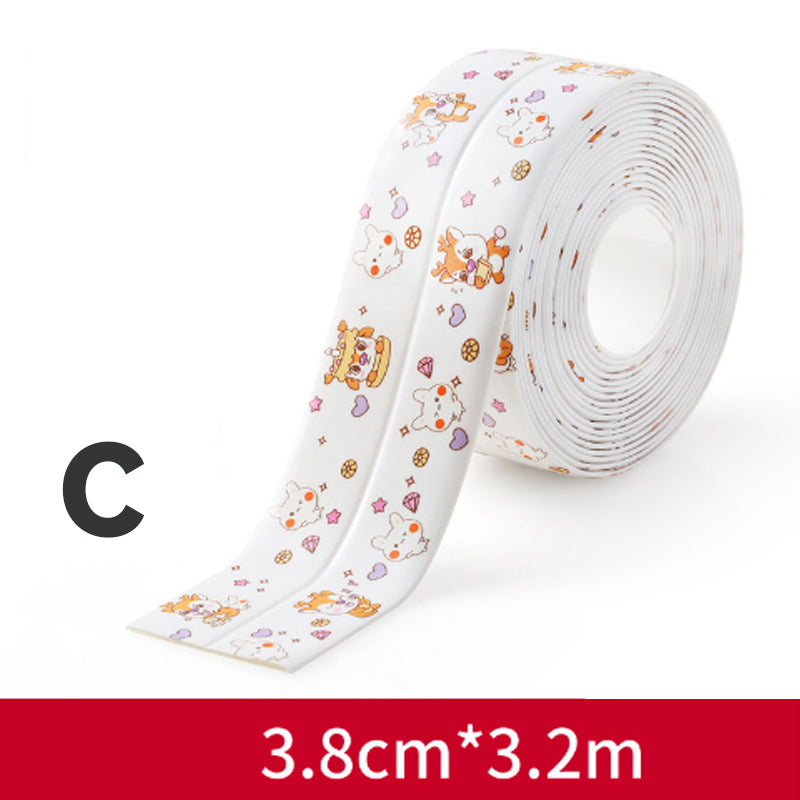 Professionell självhäftande Caulk Strip-(Anti-mögel tejp)