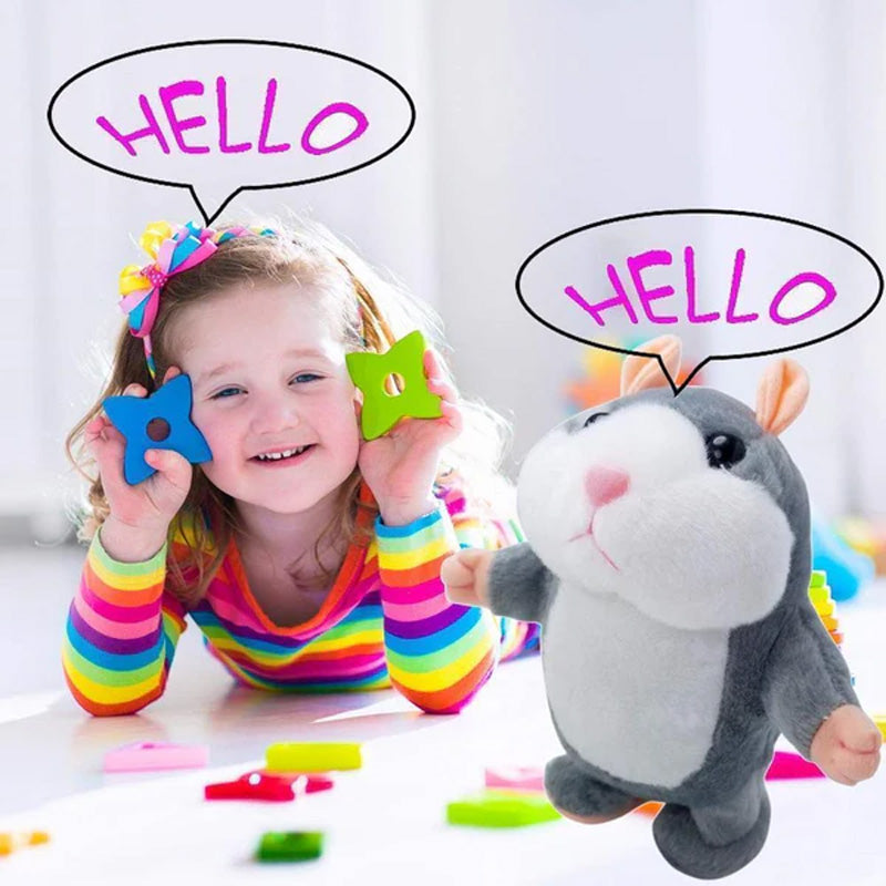 Talande Hamster Plyschleksak/Talking Hamster Plush Toy