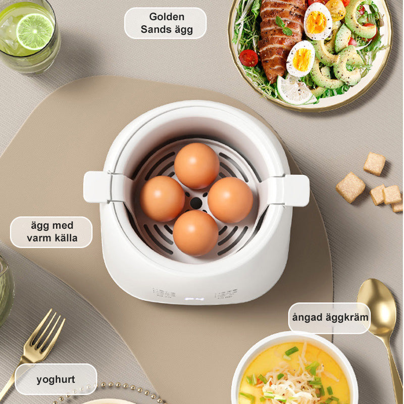 đł Multifunktionell mini Ă€ggkokare för hemmabruk - njut enkelt av en rejĂ€l frukost! đ