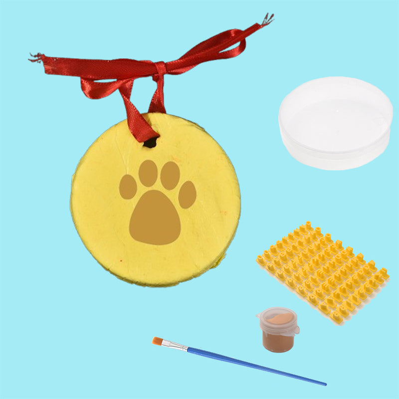 Clay Pet Paw Impression Molding Kit