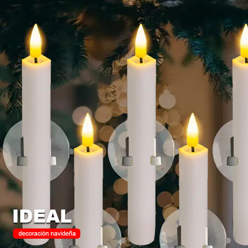 đ Julerbjudande đ„ 6 flammfria LED-fönsterljus