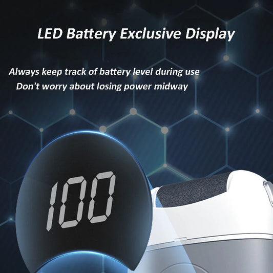 Ny USB-laddningsbar apparat för reparation och slipning av fötter