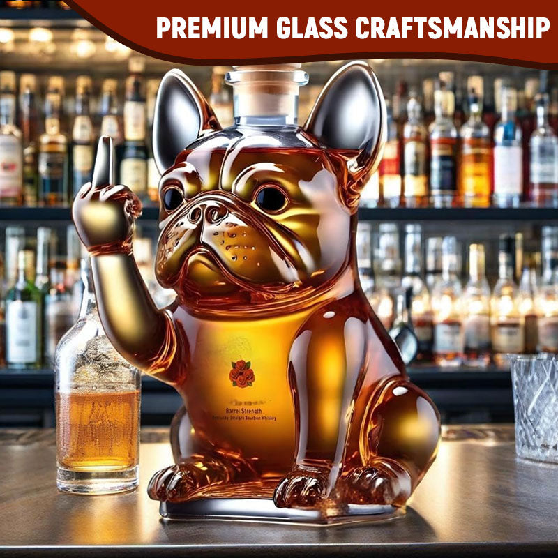 🥃Kreativt formad whiskyflask