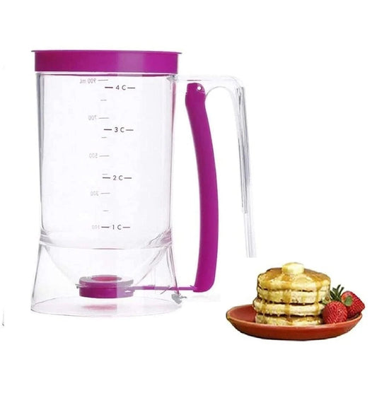 🧁Deg cupcake pannkaka delare dispenser verktyg/batteri separator dispenser