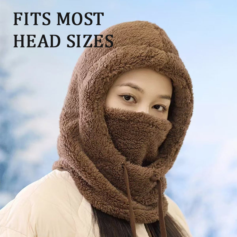 Tjock Vindtät Hörselskyddsmössa I Fleece