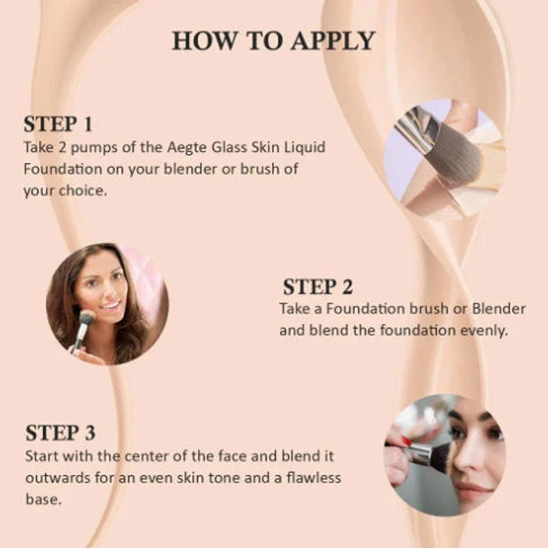 Glass Skin Liquid HD High Coverage Foundation + Concealer