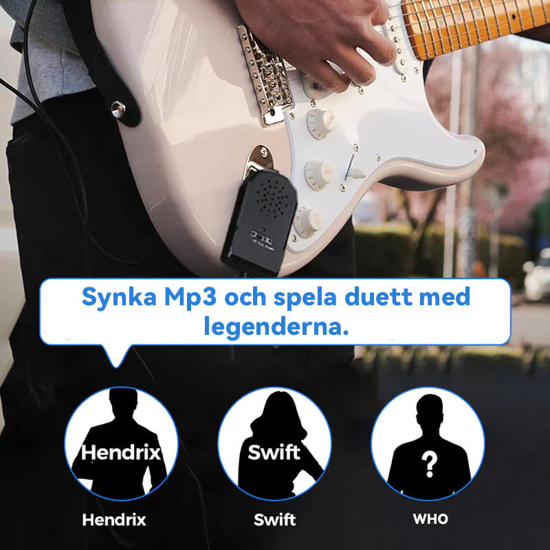 đžMini bĂ€rbar elektrisk gitarrförstĂ€rkar