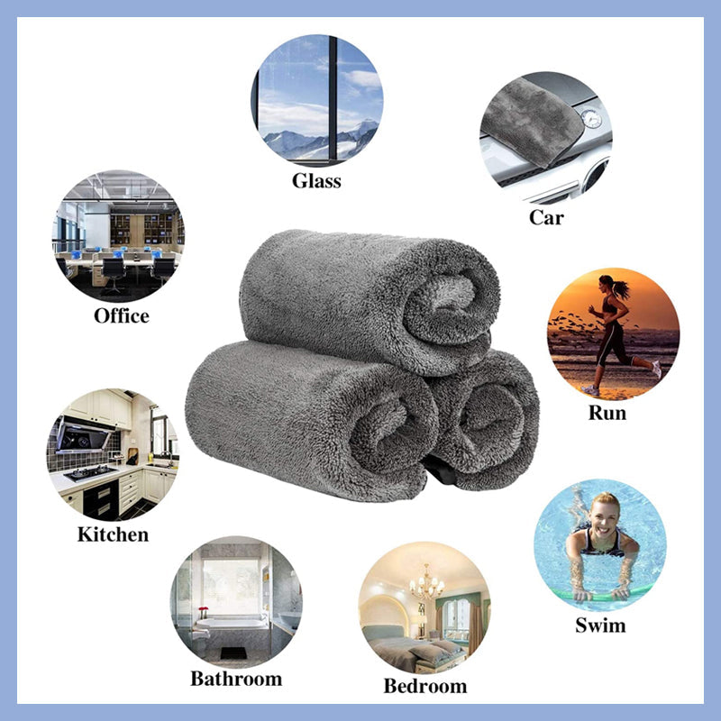 Handduk av mikrofiber för biltvätt