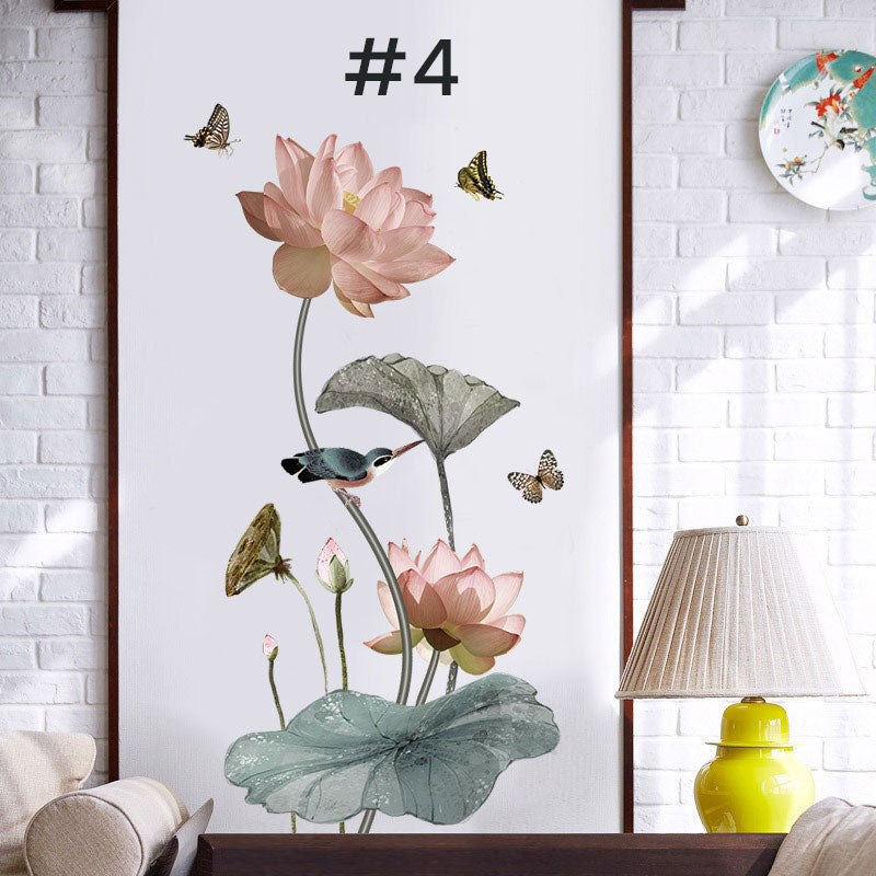 đ„Last Day Promotion 49% RABATTđ„Blomster vĂ€ggdekal tapet