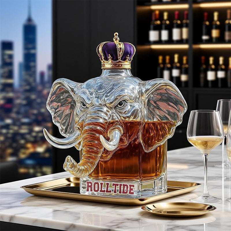 University of Alabama Crown Royal Whiskey-flaska