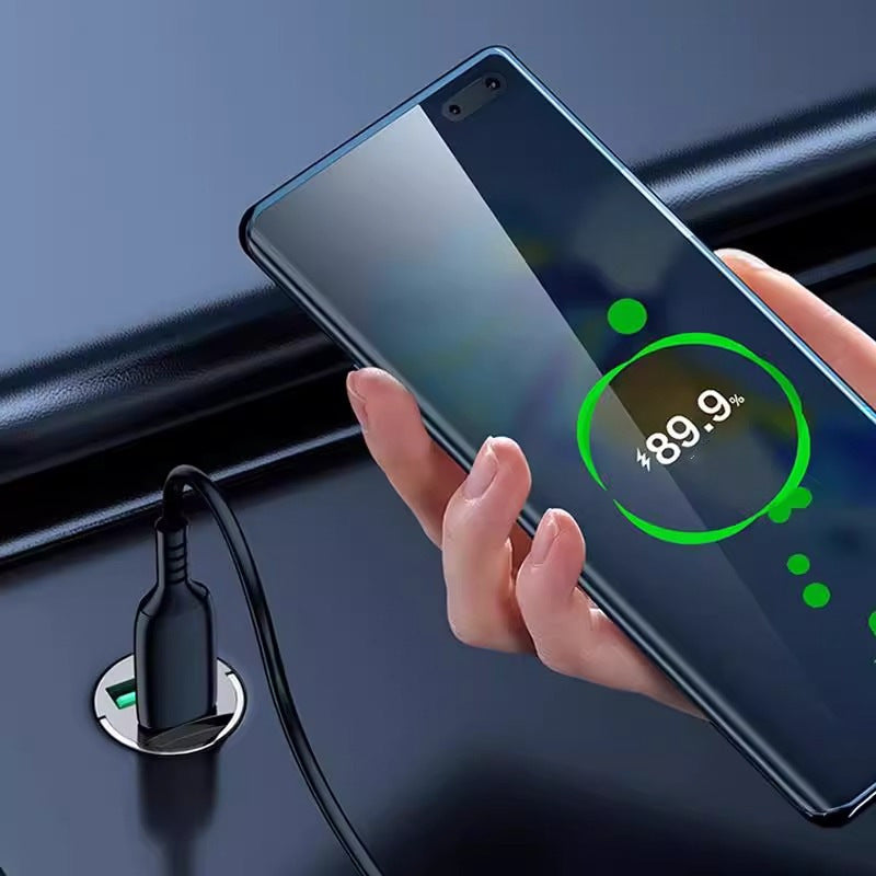 Bil Laddare - Snabbladdningsadapter/Car Charger - Fast charging adapter