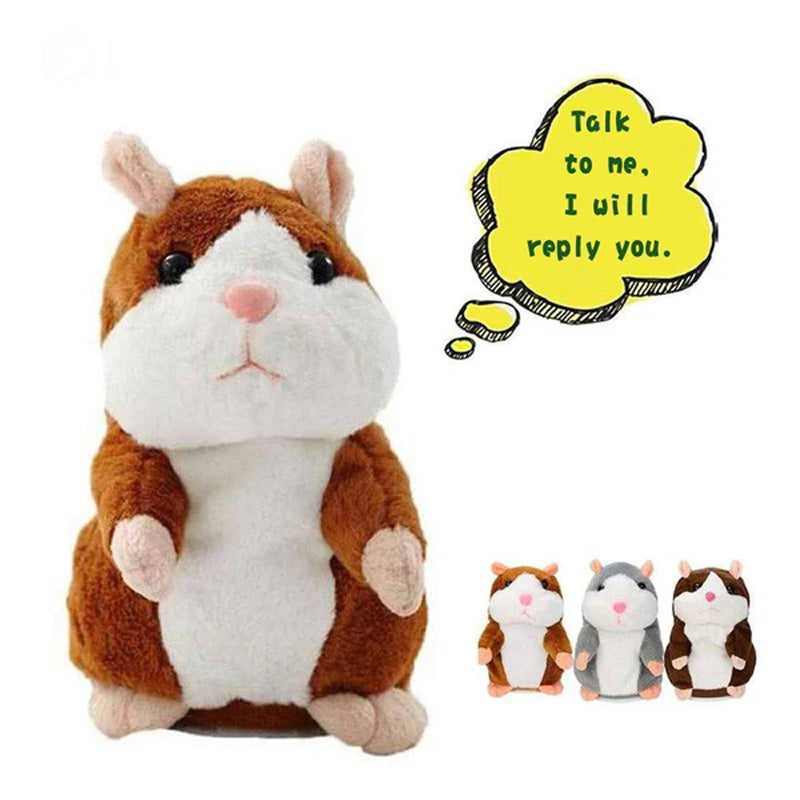 Talande Hamster Plyschleksak/Talking Hamster Plush Toy