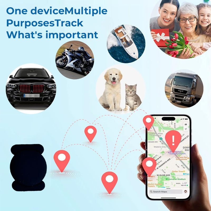 GPS-tracker med väderbeständigt magnetiskt hölje