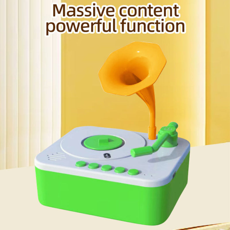 Phonograph Story Machine för tidig utbildning