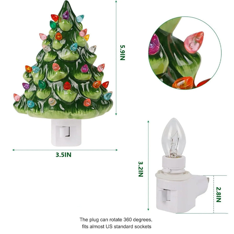 đ„ Christmas Pre-sale - 49% rabatt đChristmas Ceramic Tree Night Light