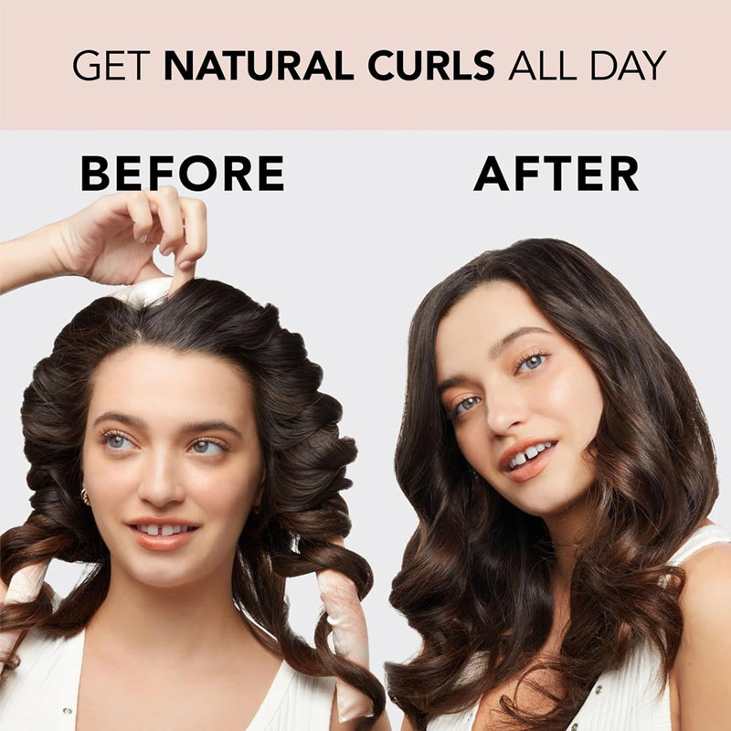 đž Satin Heatless Curling Rod Kit - Effortless Curls, hĂ„rvĂ€nlig skönhetshemlighet!
