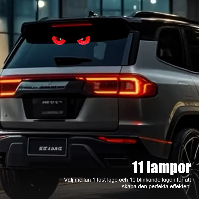 bil djävulen öga uttryck ljus/Car Evil Eye Expression Light