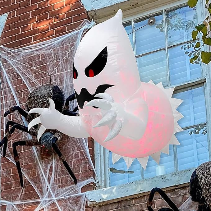 đ»LED Halloween UppblĂ„sbart Ghost