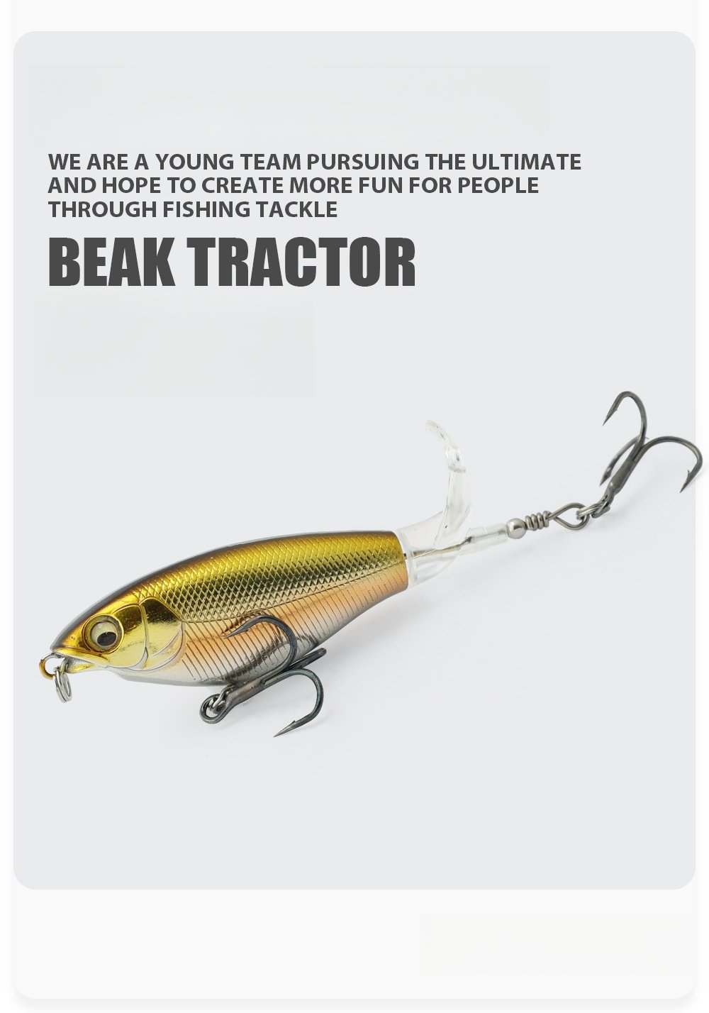 Propeller Ytbete Bionic Fiskkrok