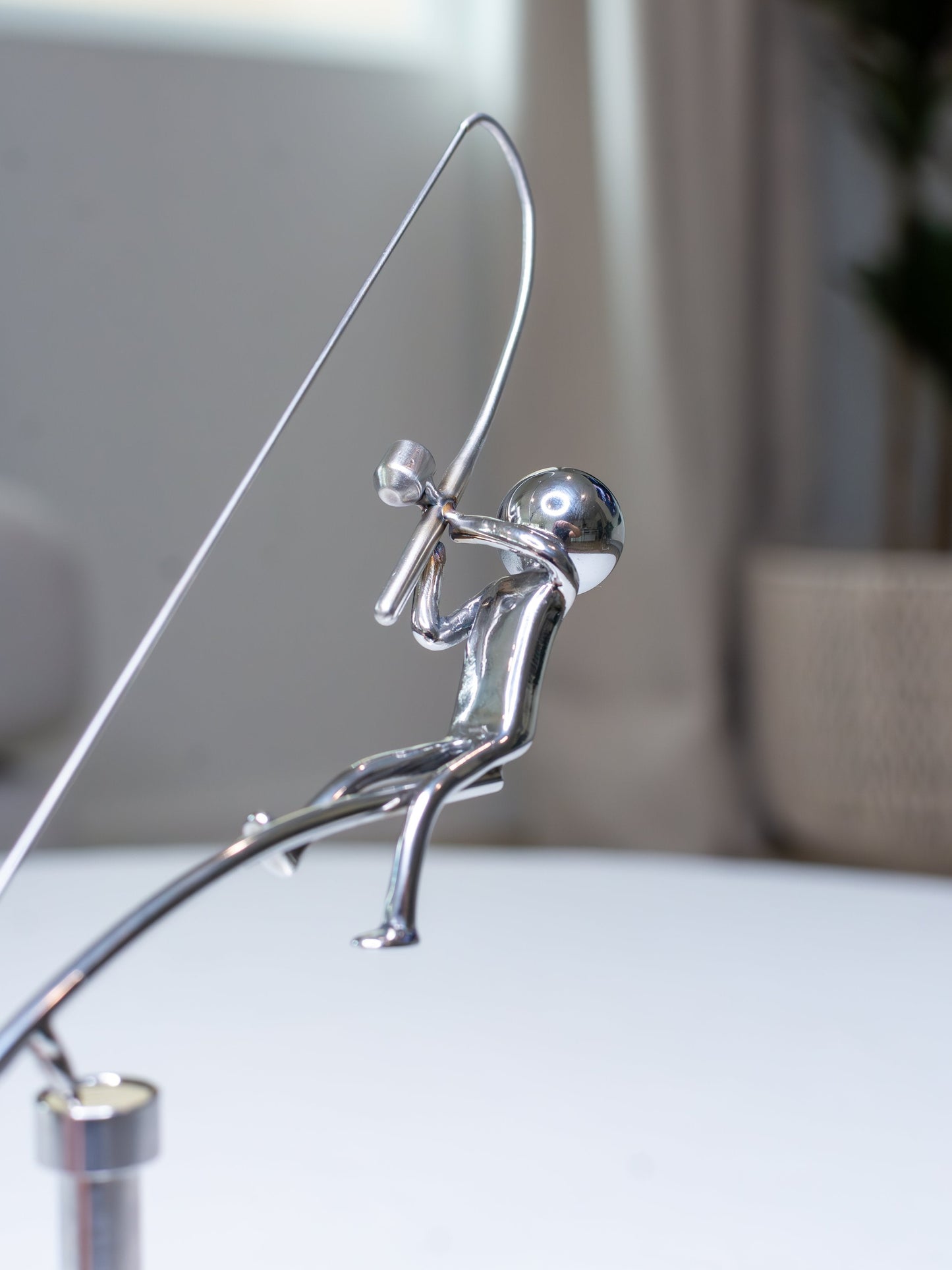 đ„Sista dagen 49 % RABATTđŁSkulpturen The Fisherman Balancing
