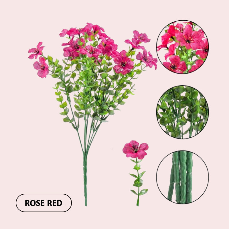 đșUV-resistent fĂ€rgglad konstgjord blommađ