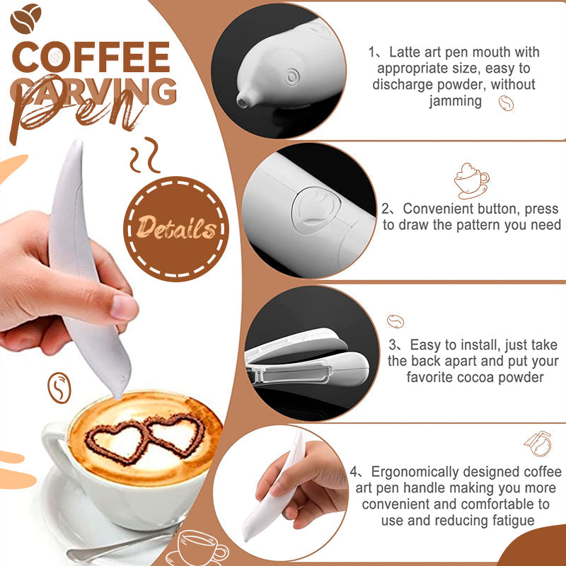 Penna för kaffesnideri