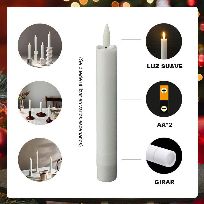 đ Julerbjudande đ„ 6 flammfria LED-fönsterljus