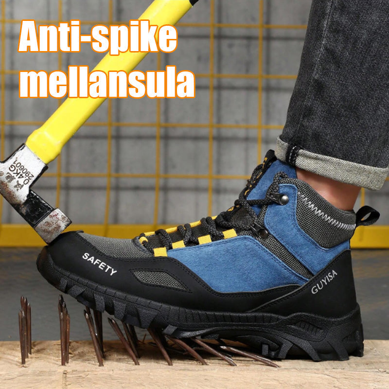Bekväma Och Mjuka Skyddsarbetsskor Med Hög Topp