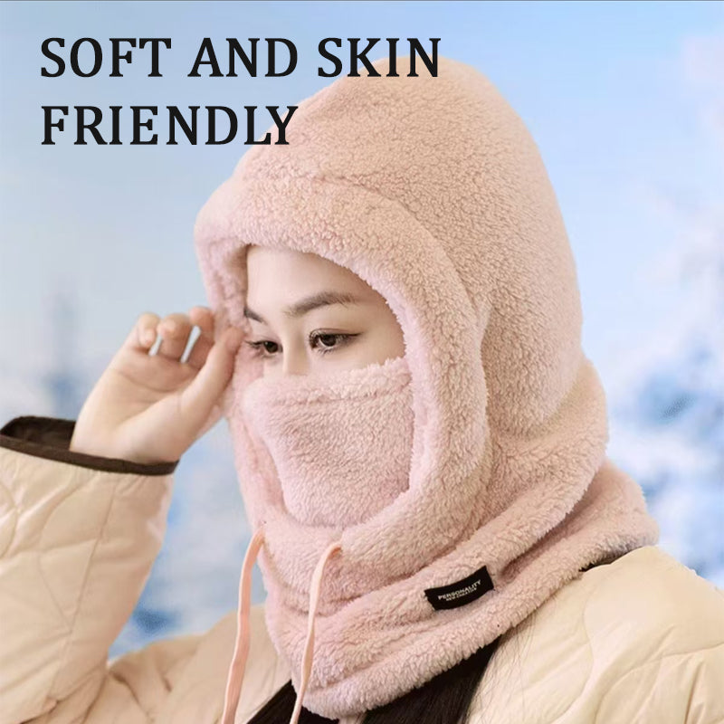 Tjock Vindtät Hörselskyddsmössa I Fleece