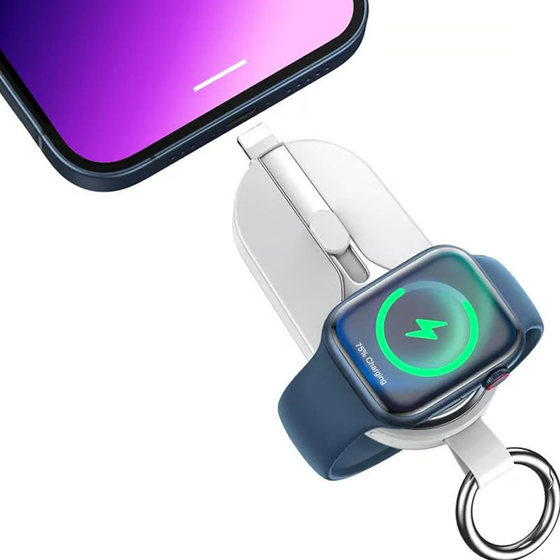 🔥Uppladdningsbar nyckelring📱För telefon + iwatch/Rechargeable Keychain For Phone + iWatch
