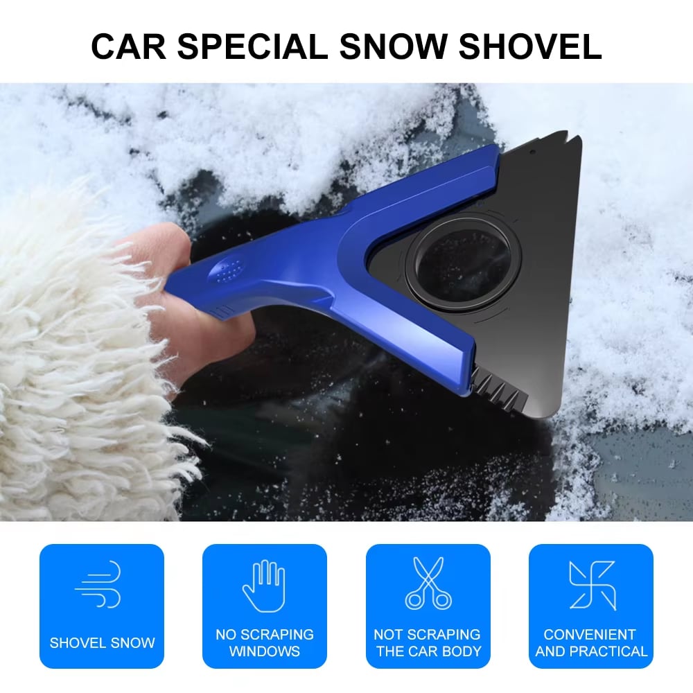 Bil snöskyffel