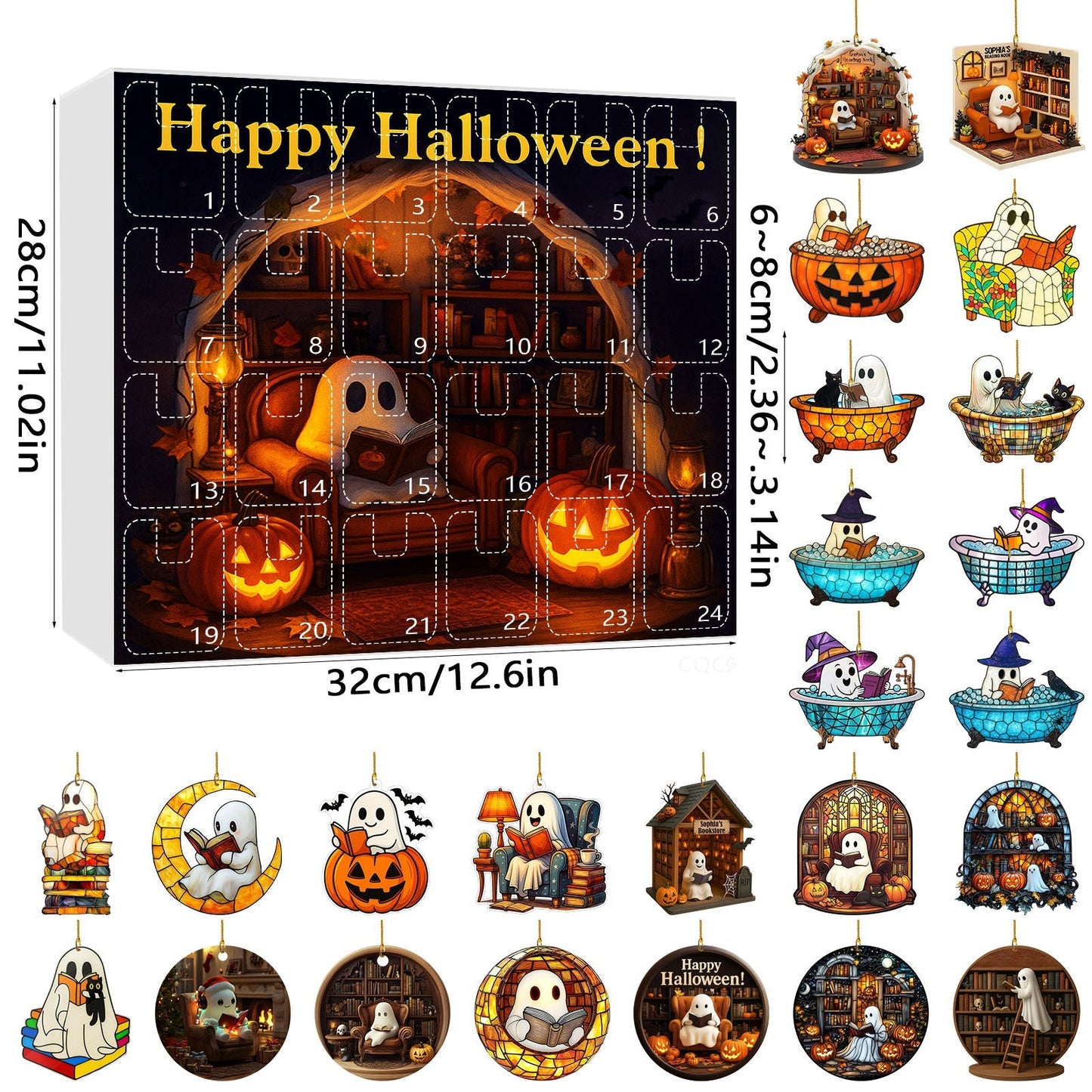 đ Glad Halloween! Mystisk spök-adventskalender đ