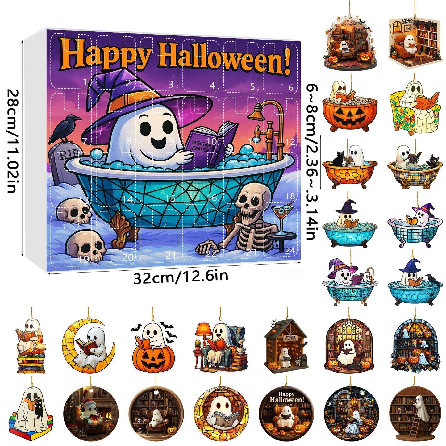 đ Glad Halloween! Mystisk spök-adventskalender đ