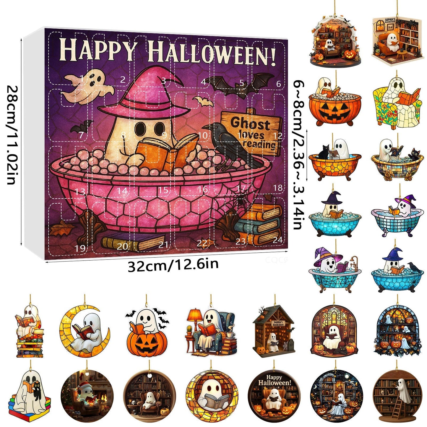 đ Glad Halloween! Mystisk spök-adventskalender đ