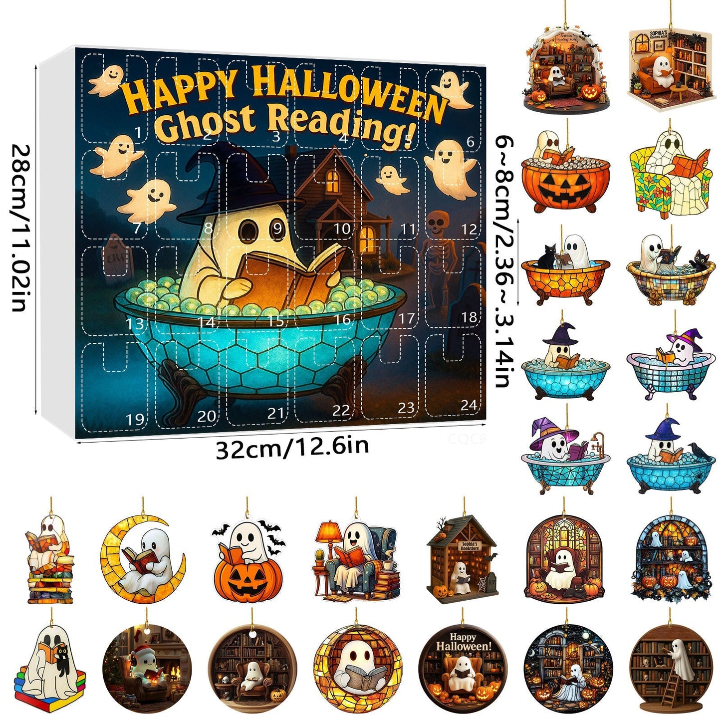 đ Glad Halloween! Mystisk spök-adventskalender đ