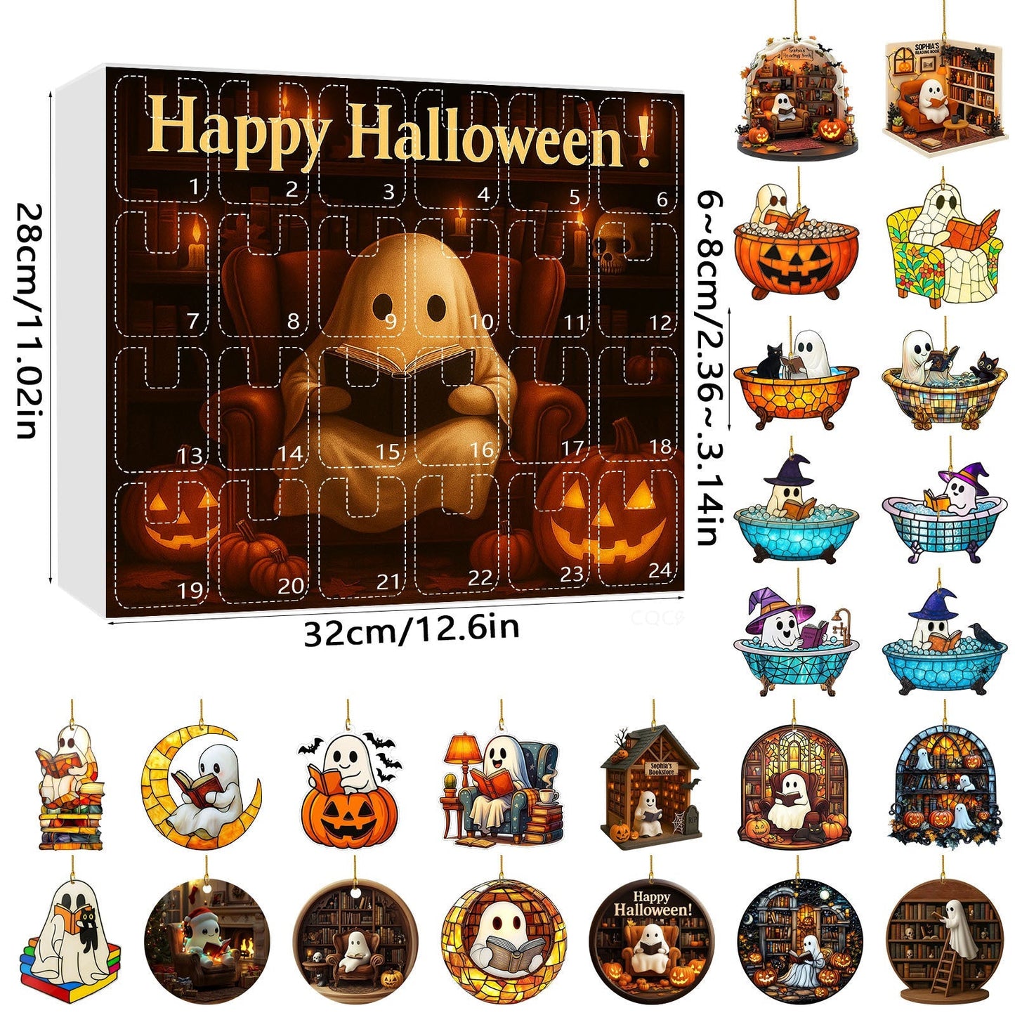 đ Glad Halloween! Mystisk spök-adventskalender đ