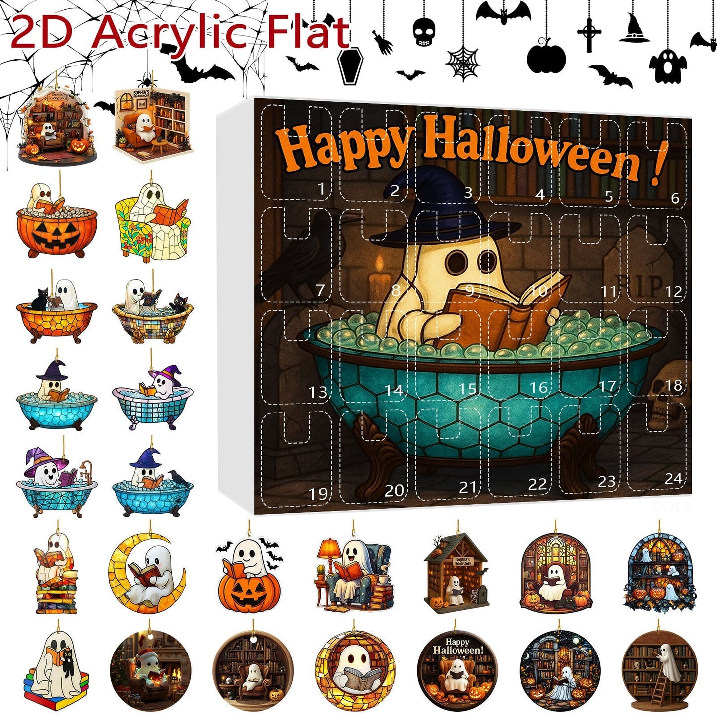 đ Glad Halloween! Mystisk spök-adventskalender đ