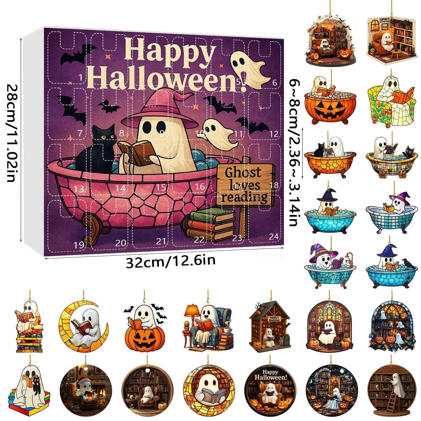 đ Glad Halloween! Mystisk spök-adventskalender đ