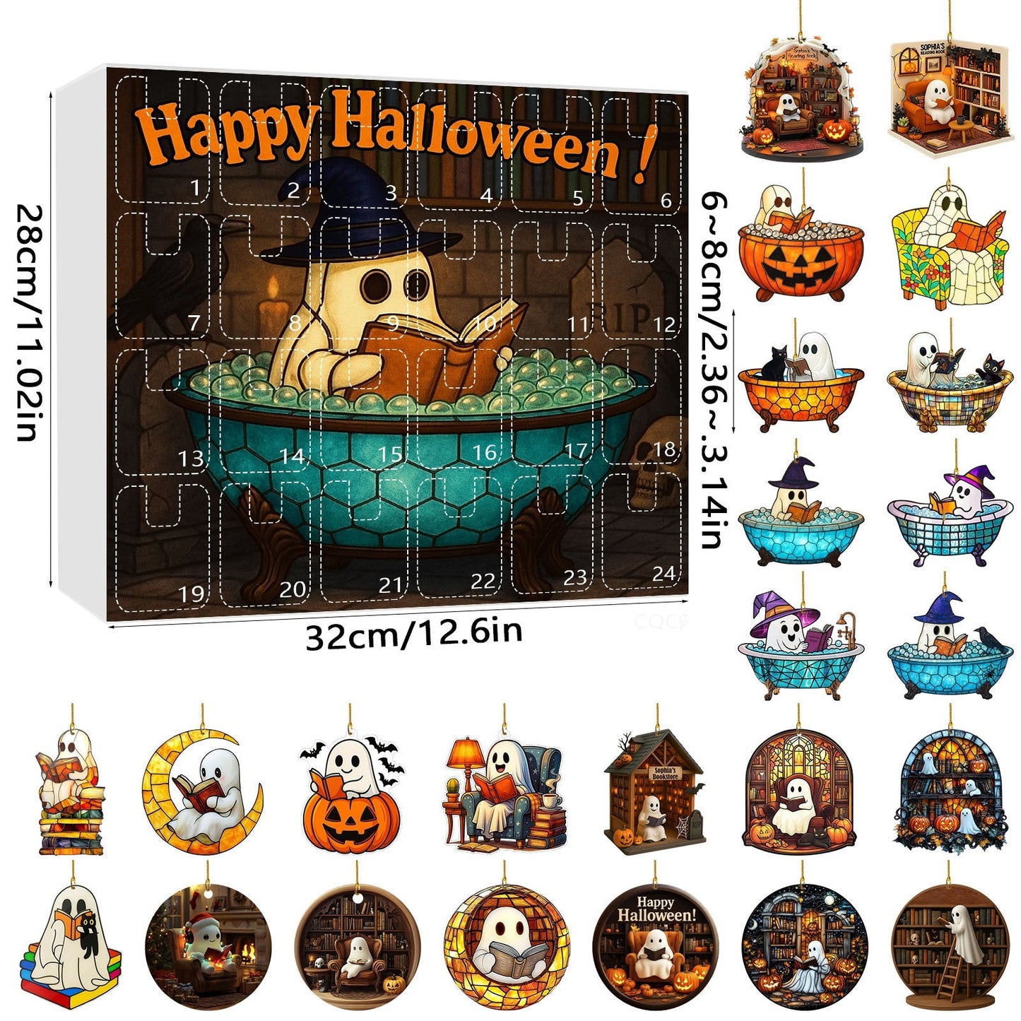 đ Glad Halloween! Mystisk spök-adventskalender đ