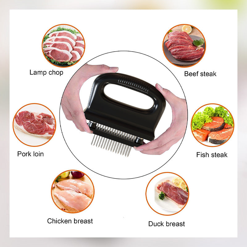 đŽ Köttmör I Rostfritt StĂ„l - Gör Varje Tugga Av Kött Mört Och Saftigt! đ
